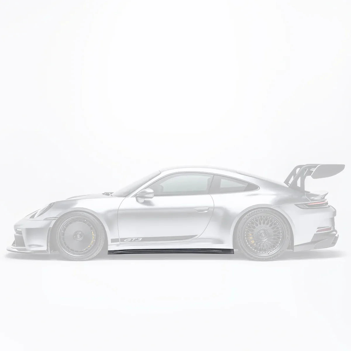 포르쉐 992.1 GT3 프리프레그 카본 사이드 스커트