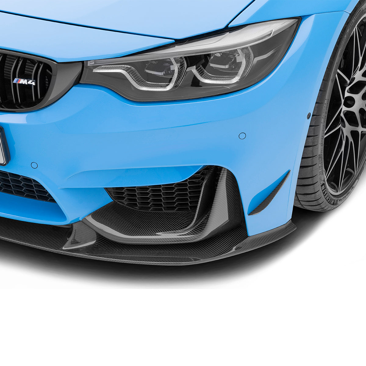 BMW F8X M3/M4 카본 프론트 범퍼 카나드