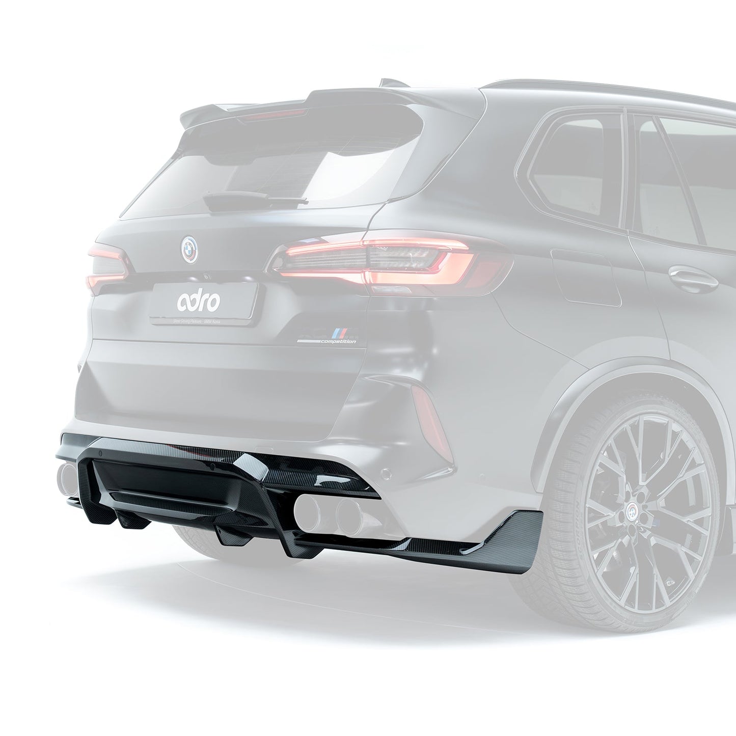 BMW F95 X5M 리어 디퓨저