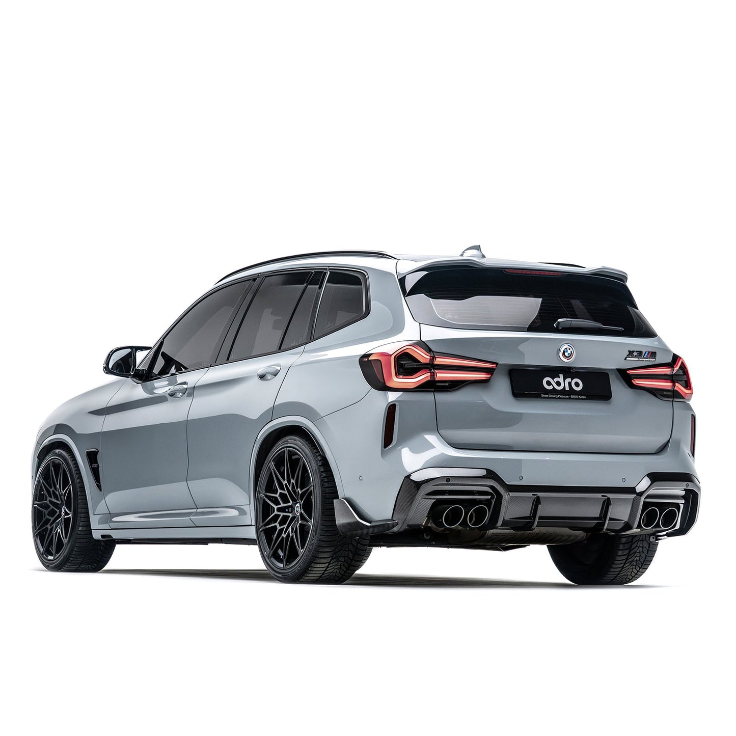 BMW F97 X3M 리어 디퓨저