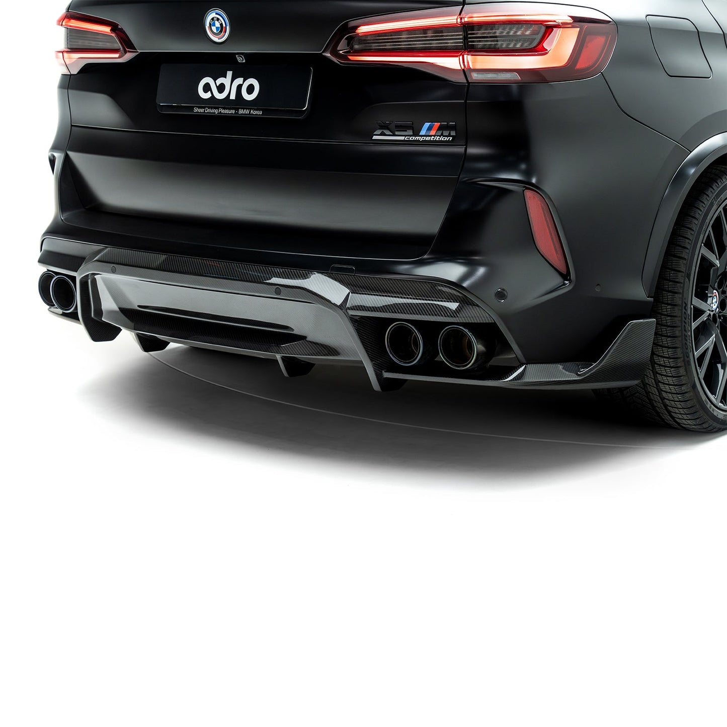 BMW F95 X5M 리어 디퓨저