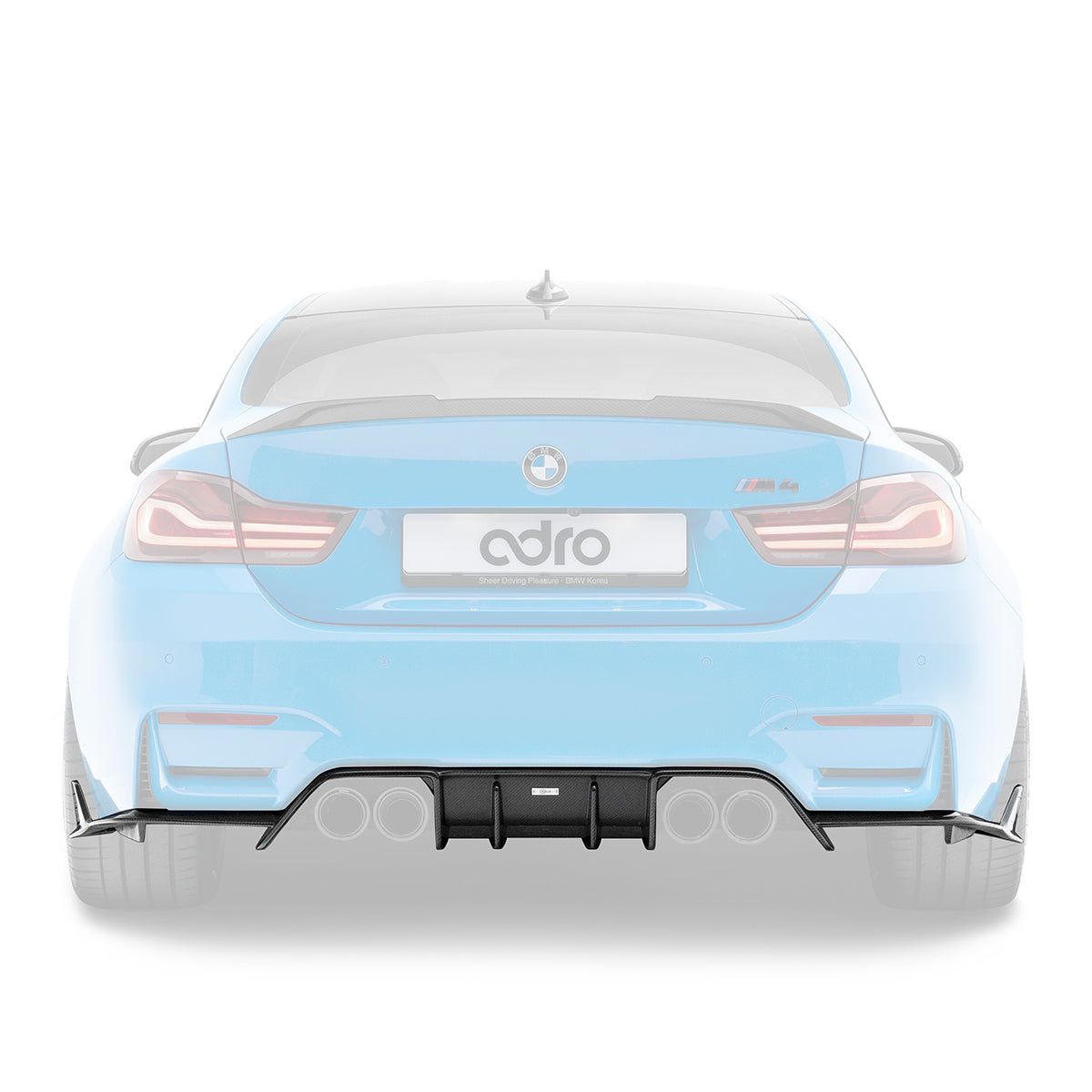 BMW F8X M3/M4 카본 리어 디퓨저