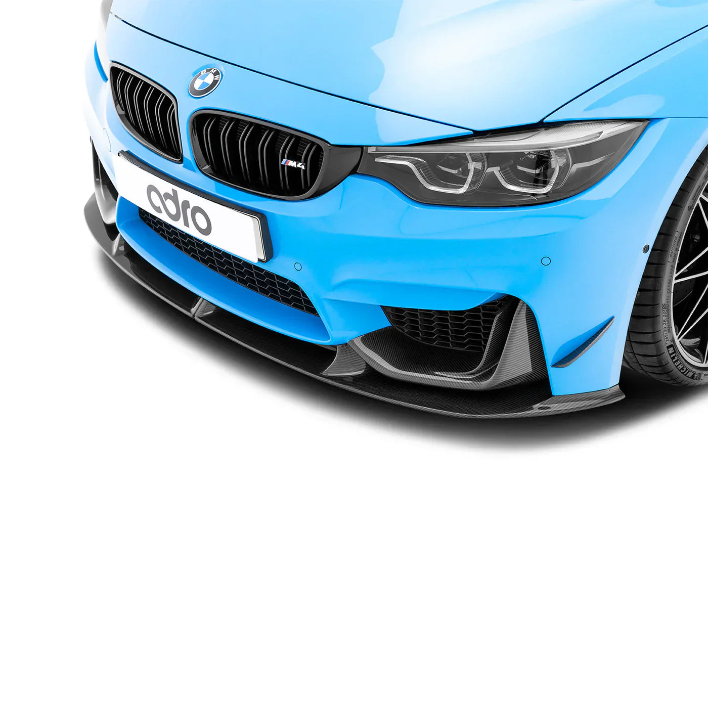 BMW F8X M3/M4 카본 프론트 범퍼 카나드