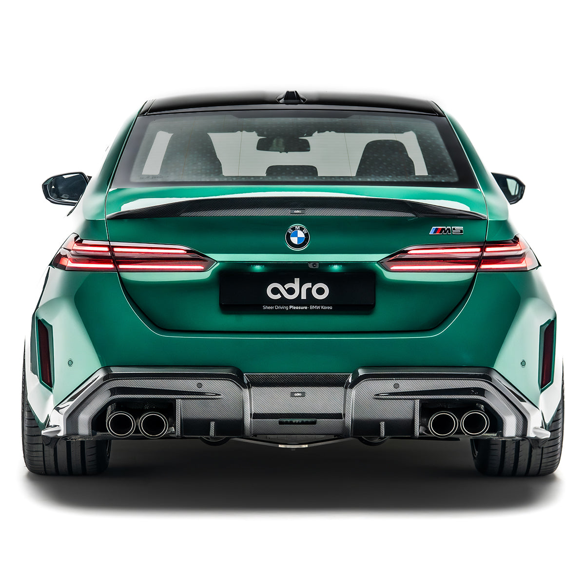 BMW G90 M5 카본 리어 스포일러