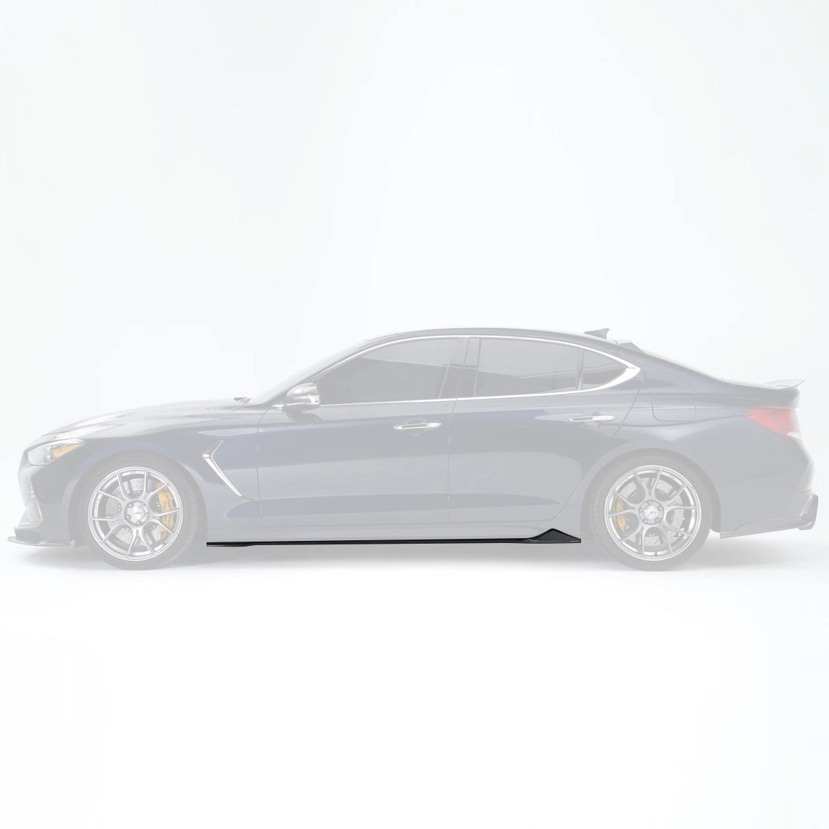 제네시스 G70 카본 사이드 스커트 V3