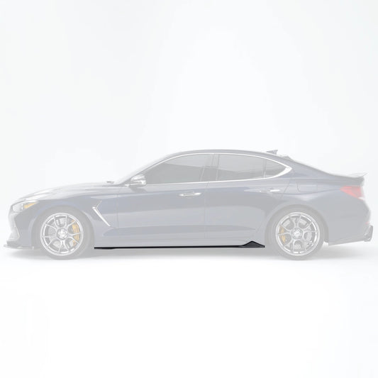 제네시스 G70 카본 사이드 스커트 V3