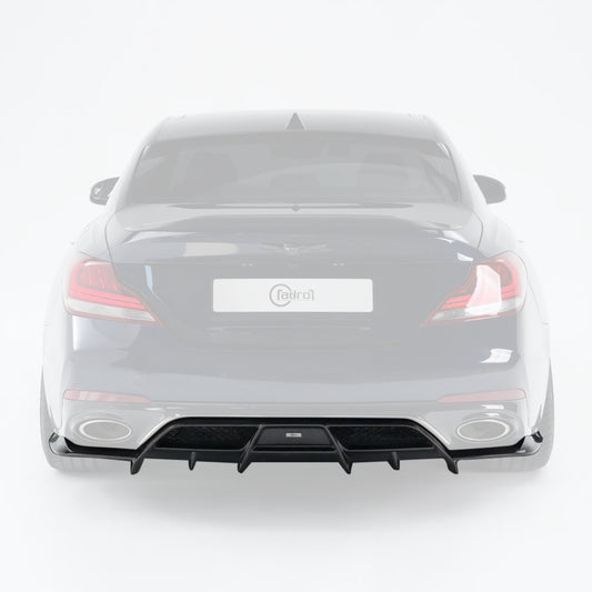 제네시스 G70 카본 리어 디퓨저 V3