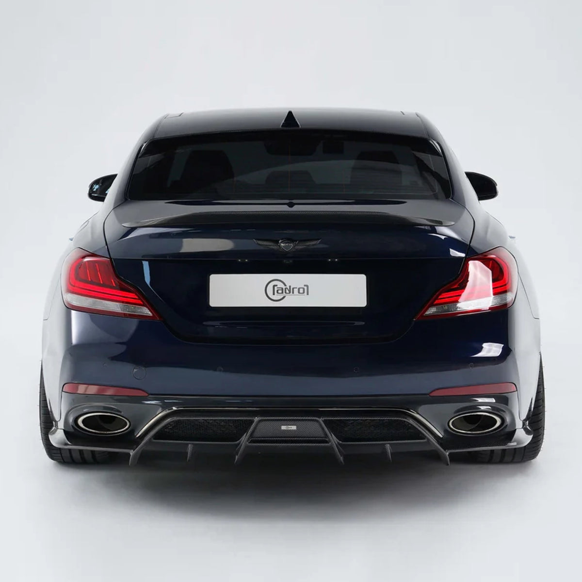제네시스 G70 카본 리어 디퓨저 V3