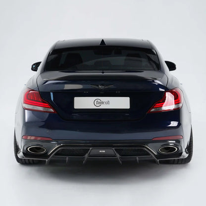 제네시스 G70 카본 리어 디퓨저 V3