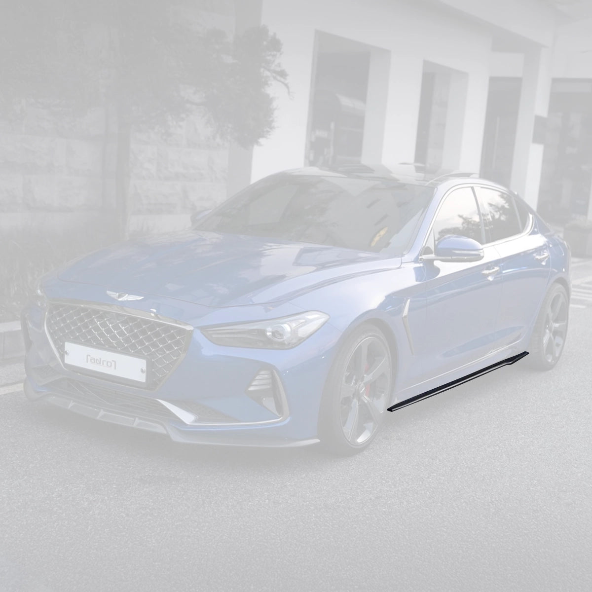 제네시스 G70 카본 사이드 스커트 V2