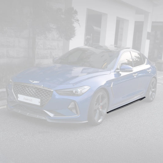 제네시스 G70 카본 사이드 스커트 V2