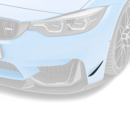 BMW F8X M3/M4 카본 프론트 범퍼 카나드
