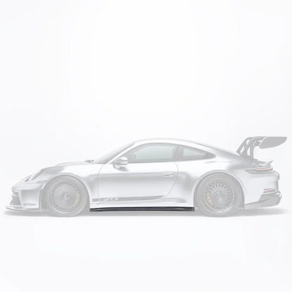포르쉐 992.1 GT3 프리프레그 카본 사이드 스커트