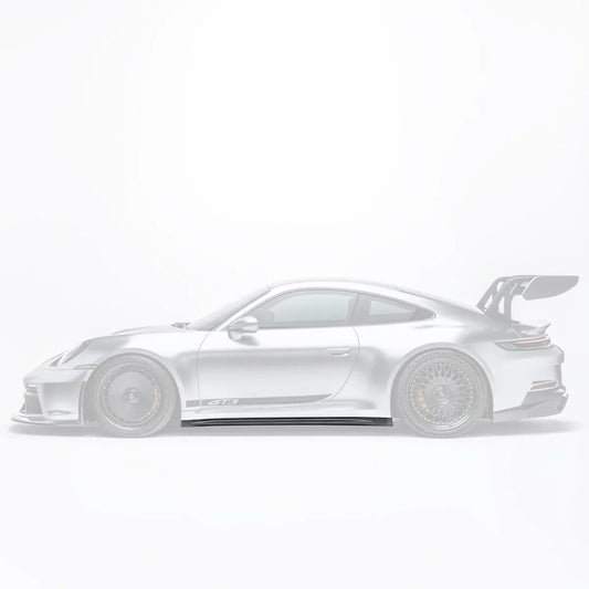 포르쉐 992.1 GT3 프리프레그 카본 사이드 스커트