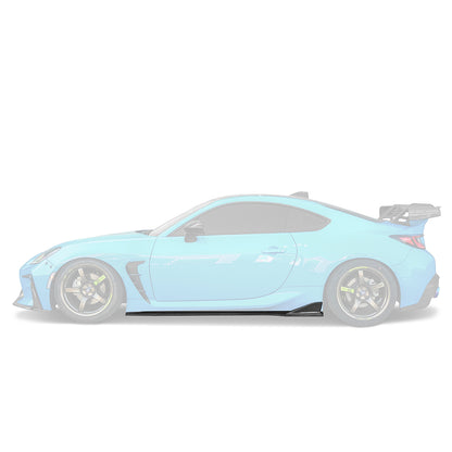 토요타 GR86/스바루 BRZ 카본 사이드 스커트