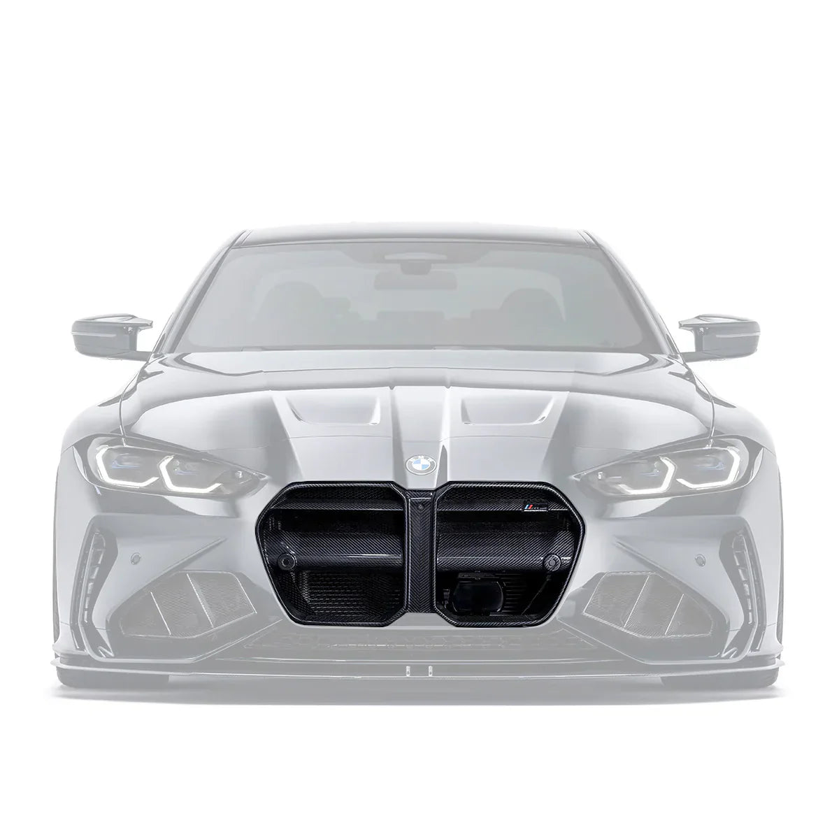 BMW G8X M3/M4 카본 그릴 & 덕트 벤트 세트 (에이드로 범퍼 전용)