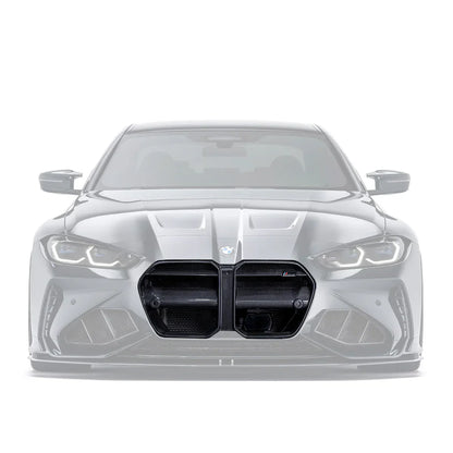 BMW G8X M3/M4 카본 그릴 & 덕트 벤트 세트 (에이드로 범퍼 전용)
