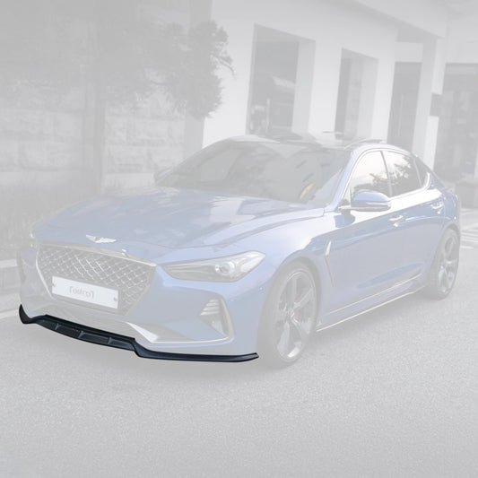 제네시스 G70 카본 프론트 립 V2