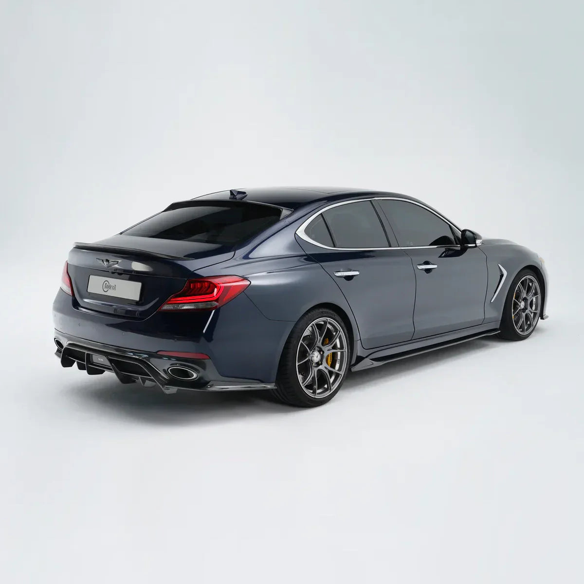 제네시스 G70 카본 리어 디퓨저 V3
