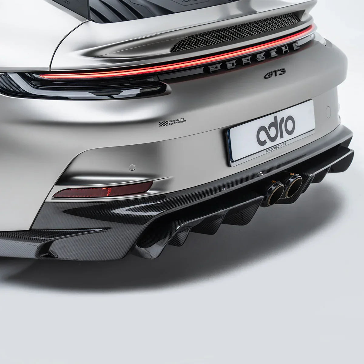 포르쉐 992.1 GT3 프리프레그 카본 리어 에이프런 패널