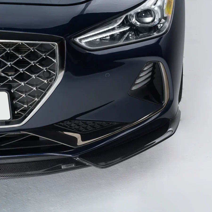 제네시스 G70 카본 프론트 립 V3