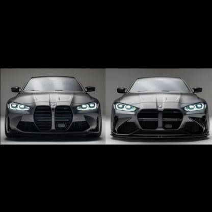 BMW G8X M3/M4 프론트 범퍼 & 프론트 립 세트