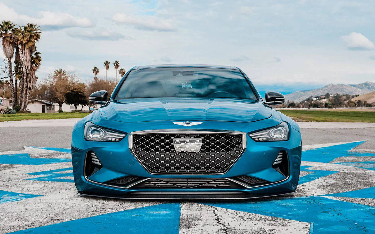 제네시스 G70 카본 프론트 립 V1