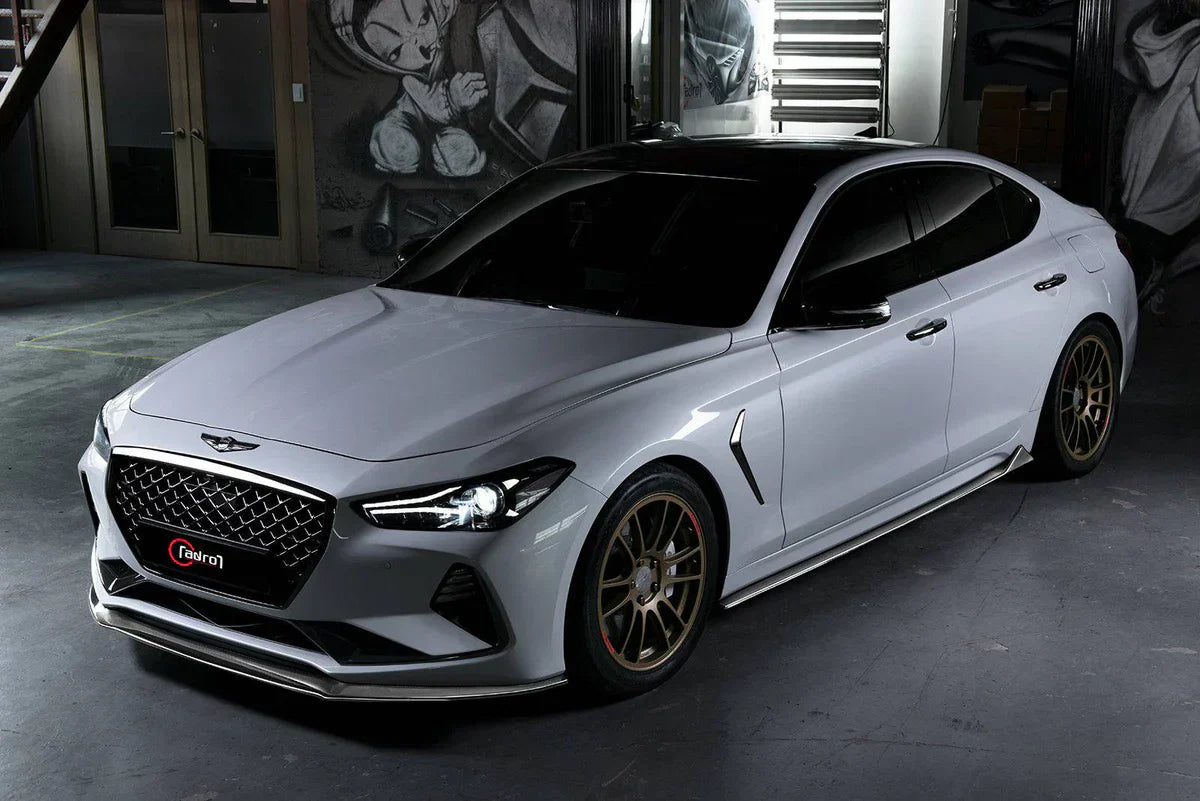 제네시스 G70 카본 프론트 립 V1