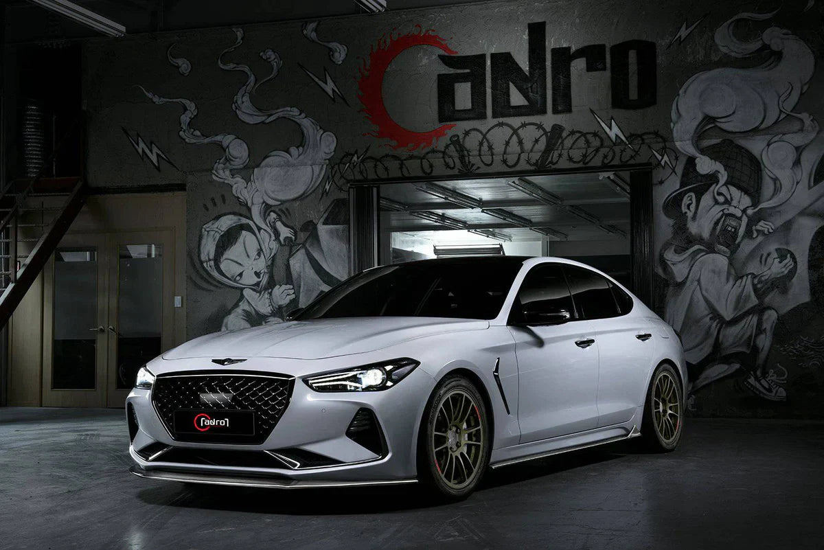제네시스 G70 카본 프론트 립 V1