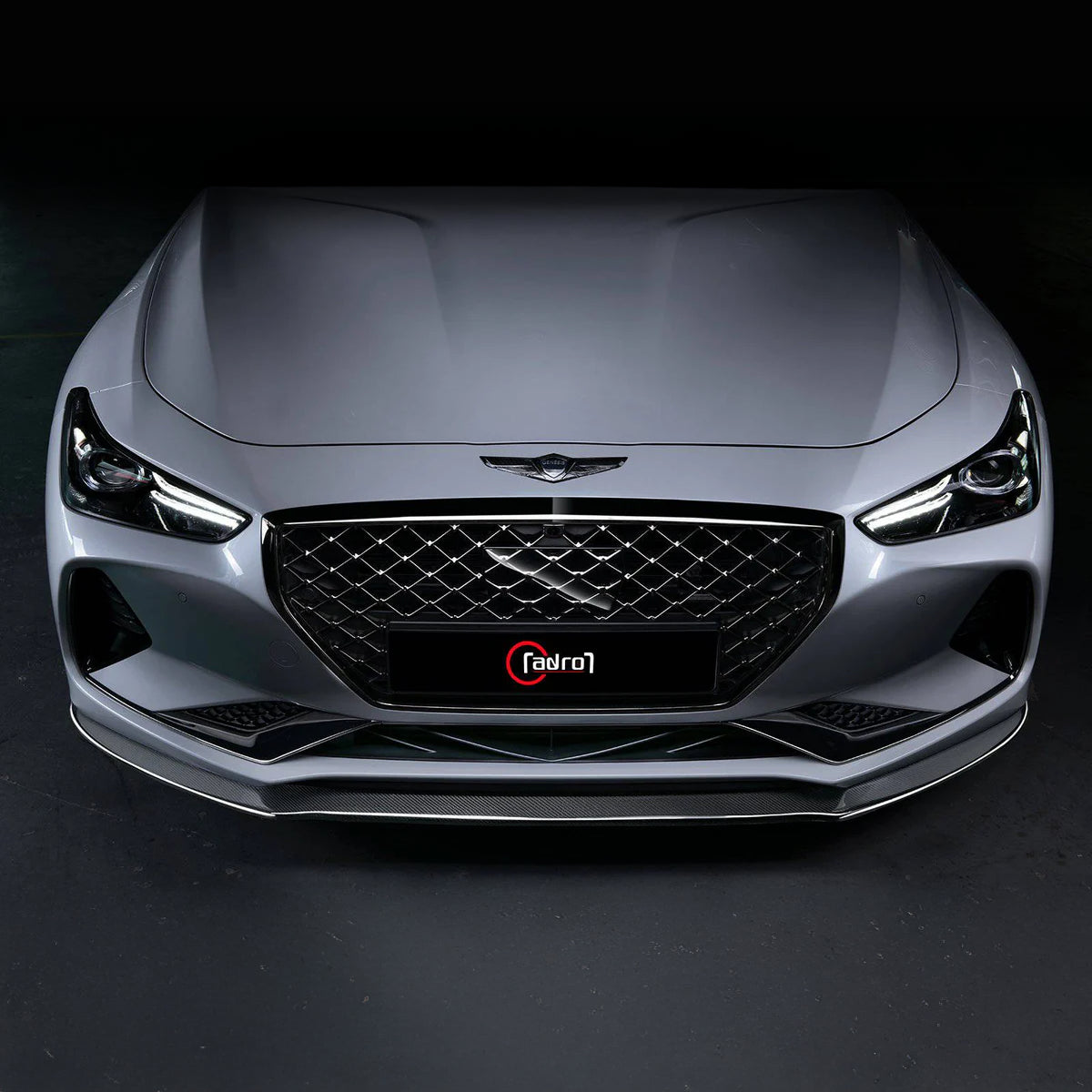 제네시스 G70 카본 프론트 립 V1