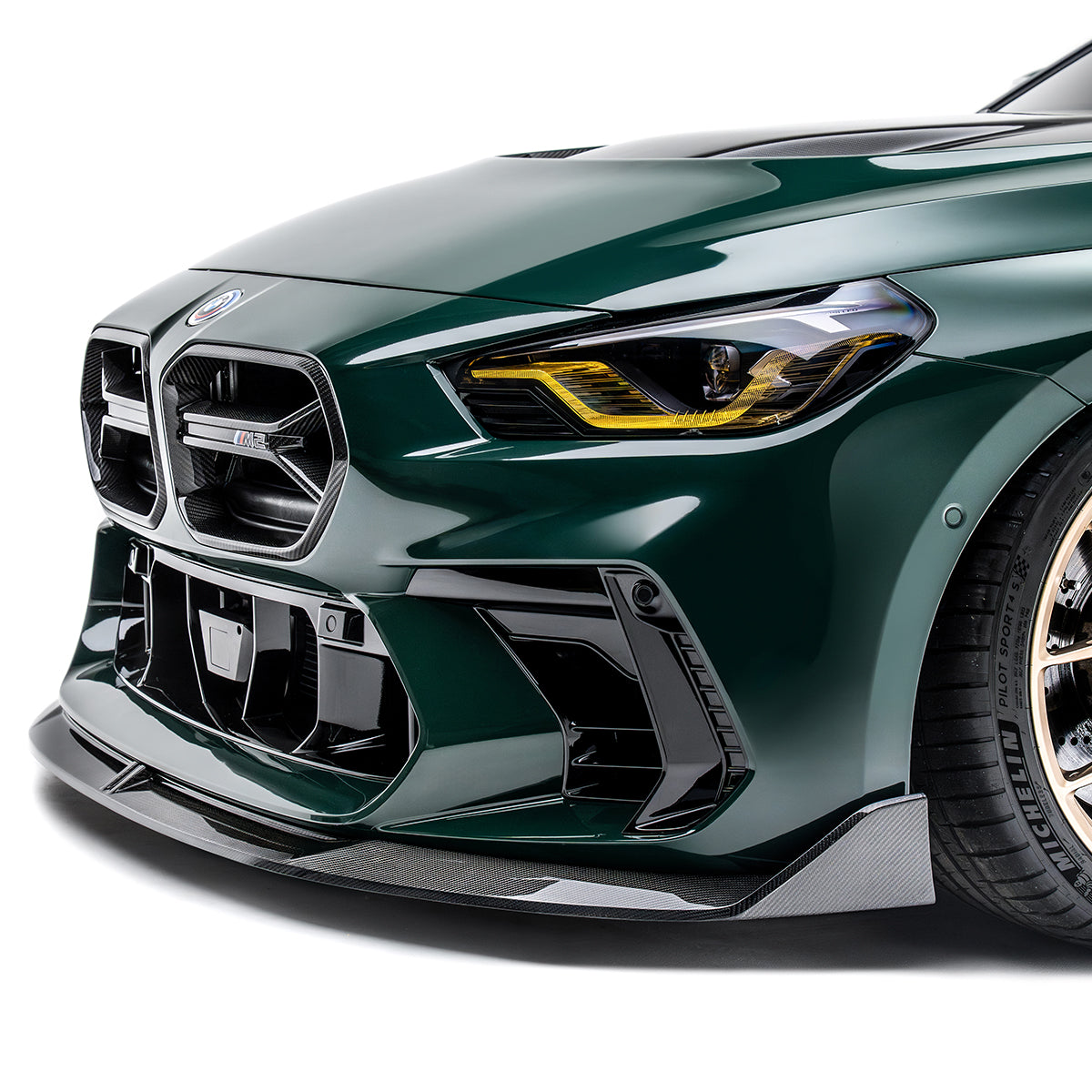 BMW G87 M2 프론트 립 V2 (ADRO 범퍼 전용)
