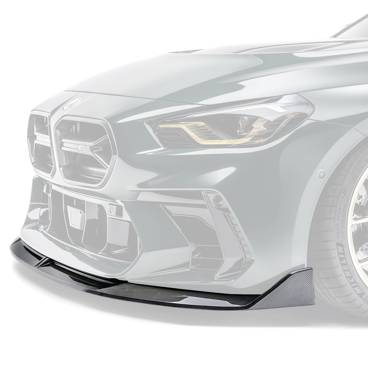BMW G87 M2 프론트 립 V2 (ADRO 범퍼 전용)