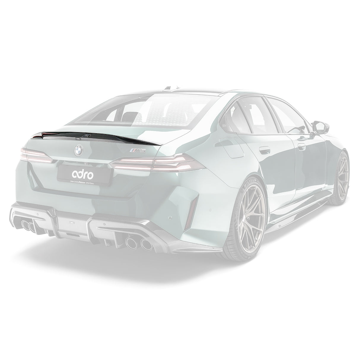 BMW G90 M5 카본 리어 스포일러